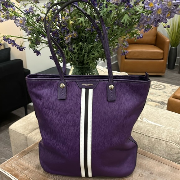 henri bendel Handbags - Henri Bendel Leather Tote Bag with dust bag~EUC